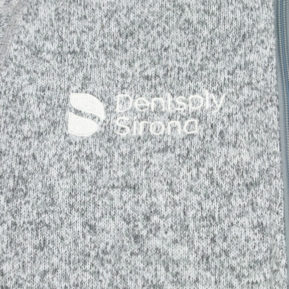 Patagonia Women Medium 1/4 Zip Pullover Better Sweater Gray Dentsply Sirona Logo - Picture 8 of 10